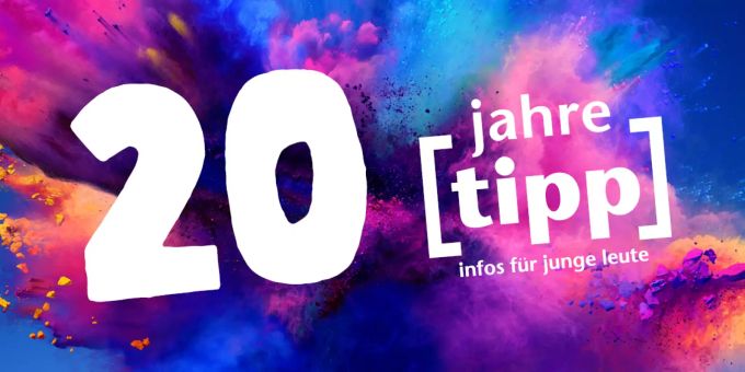 Die Jugendinformation «tipp» lädt zum 20. Geburtstag ein.