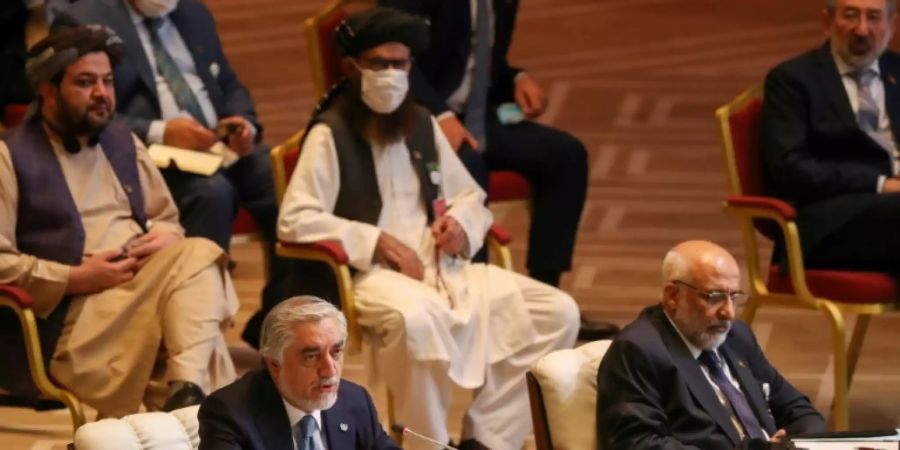 Der Chefunterhändler der Regierung, Abdullah Abdullah