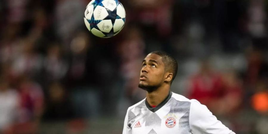 Kehrte zum FC Bayern München zurück: Douglas Costa. Foto: picture alliance / Matthias Balk/dpa