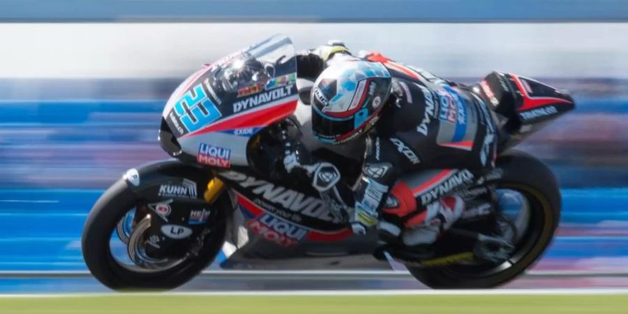 Marcel Schrötter wird auch in der kommenden Saison für das IntactGP-Team fahren. Foto: Theo Karanikos/ZUMA Wire/dpa/Archiv