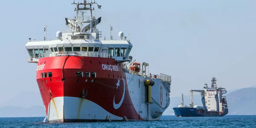 Türkisches Forschungsschiff «Oruc Reis»