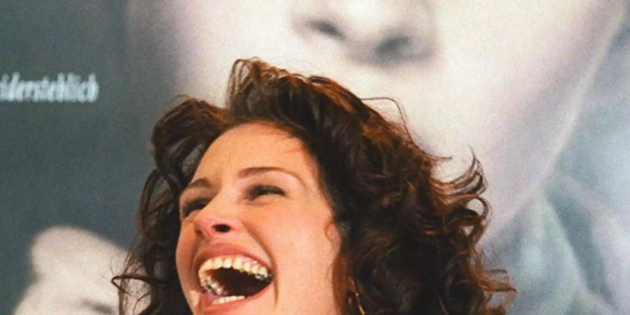 Ihr Lachen ist berühmt: Julia Roberts bezauberte in «Pretty Woman». Foto: picture alliance / Wolfgang Kumm/dpa