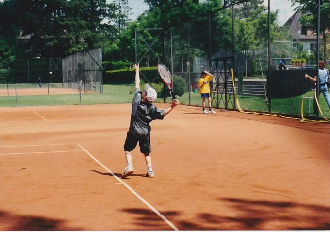 Die Tennis-Karriere hat Simon Weder an den Nagel gehängt. Simon Weder UBN