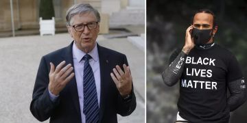 Lewis Hamilton Bill Gates