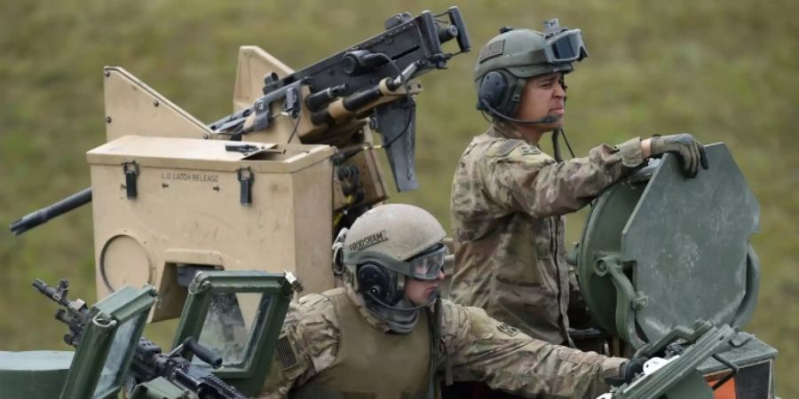 US-Soldaten im bayerischen Grafenwöhr