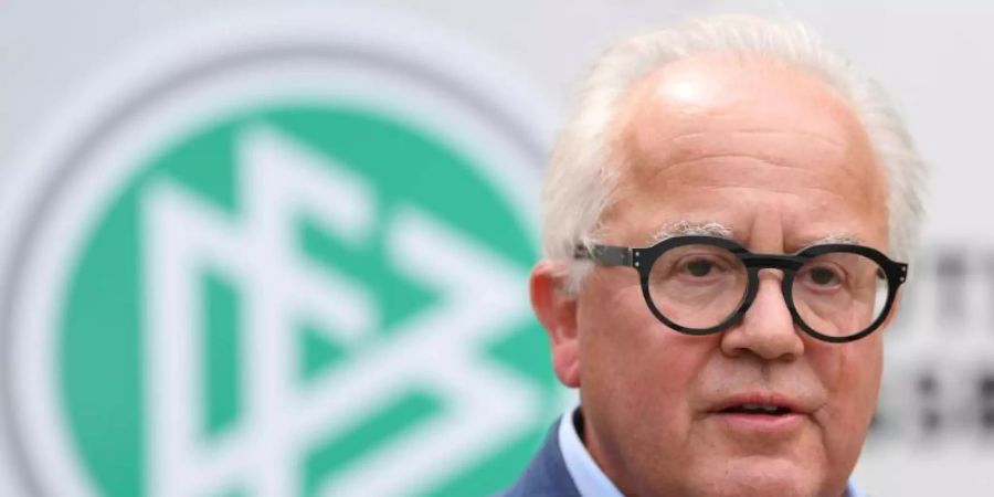 Fritz Keller sagte, ohne die Partien der Nationalmannschaft käme der DFB in eine «finanziell schwierige Lage». Foto: Arne Dedert/dpa