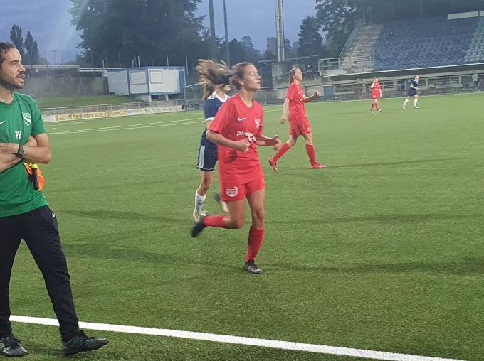 Trotz grosser Bemühungen konnten die Erlinsbacherinnen keinen Ausgleichstreffer erzielen. FC Erlinsbach