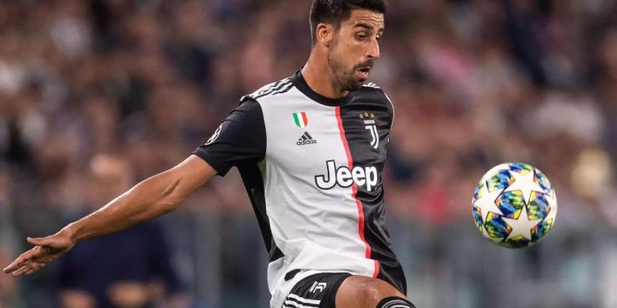 Soll bei Juventus Turin eine vorzeitige Vertragsauflösung samt Abfindung abgelehnt haben: Sami Khedira in Aktion. Foto: Marius Becker/dpa