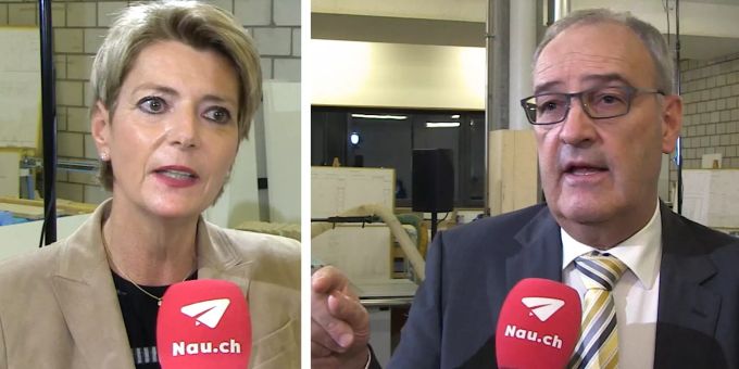 In Schreinerei - Keller-Sutter & Parmelin auf Nein-Tour zu Initiativen