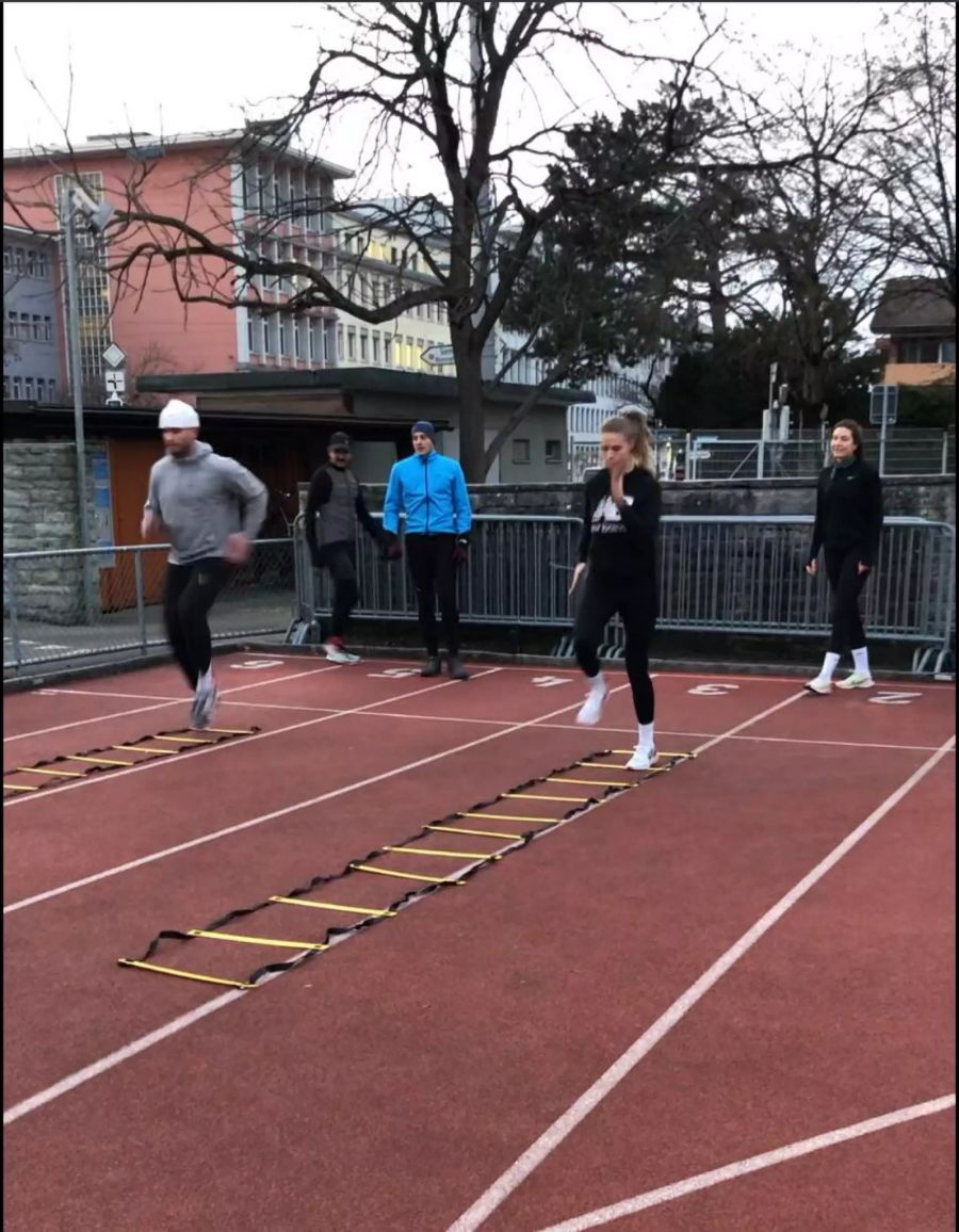 Der «Klub der Sportfreunde» bietet Trainings an der frischen Luft an.