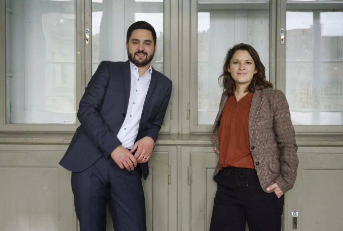 Cédric Wermuth, links, und Mattea Meyer, Co-Präsidium der SP Schweiz, stehen an der Spitze der SP. Cédric Wermuth Mattea Meyer