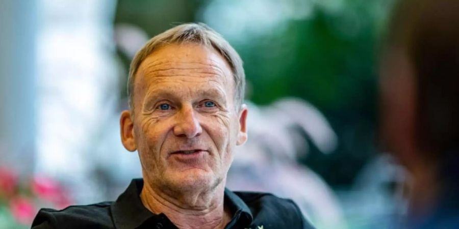 Hat ein entspannteres Verhältnis zwischen dem BVB und RB Leipzig ausgemacht: Hans-Joachim Watzke. Foto: David Inderlied/dpa