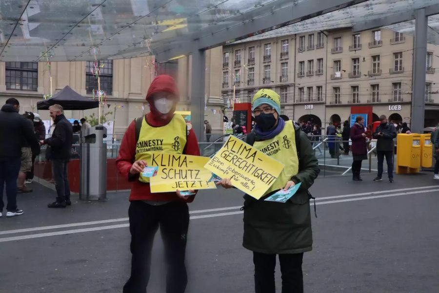 Auch Amnesty ist mit von der Partie.