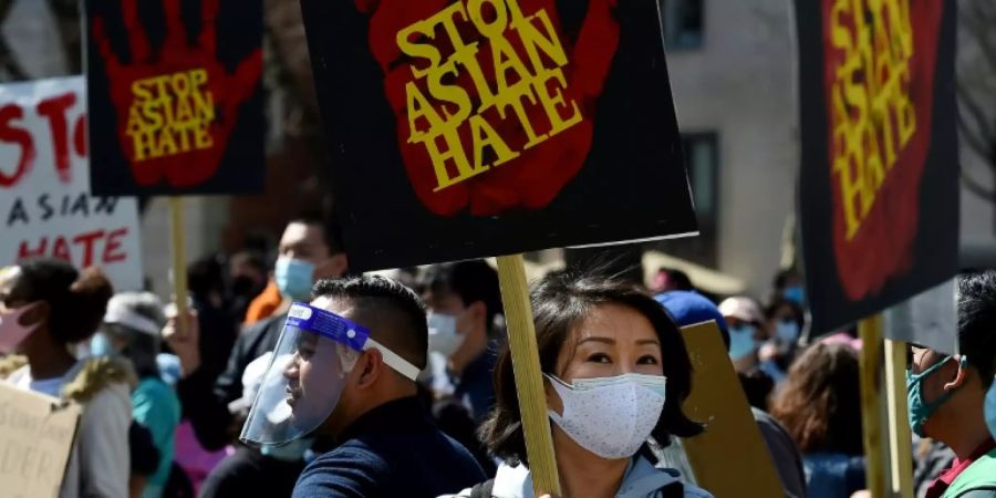 Demonstranten in Washington