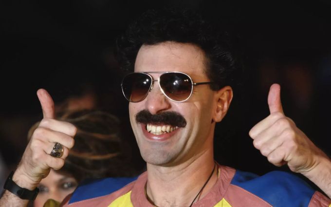 «Wir leben in einer sehr gewalttätigen Zeit.» Borat