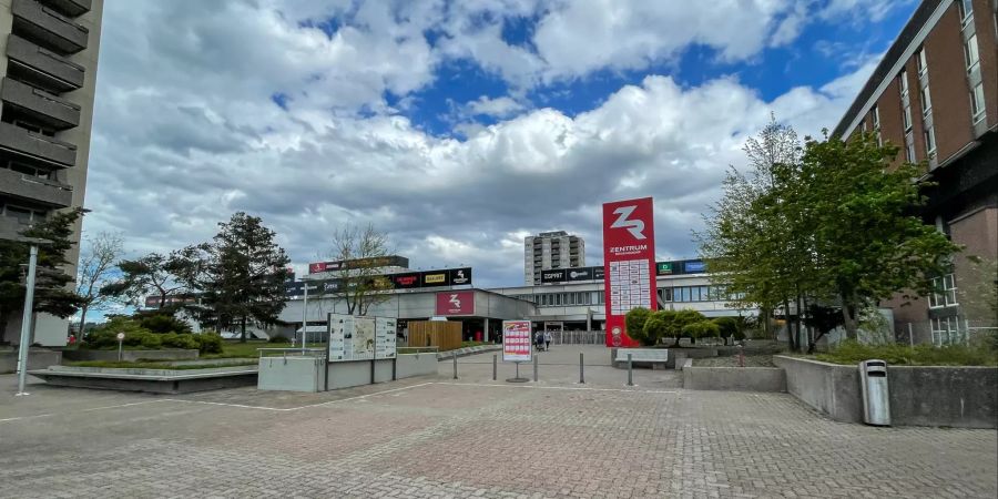 Im Stadtzentrum von Regensdorf.