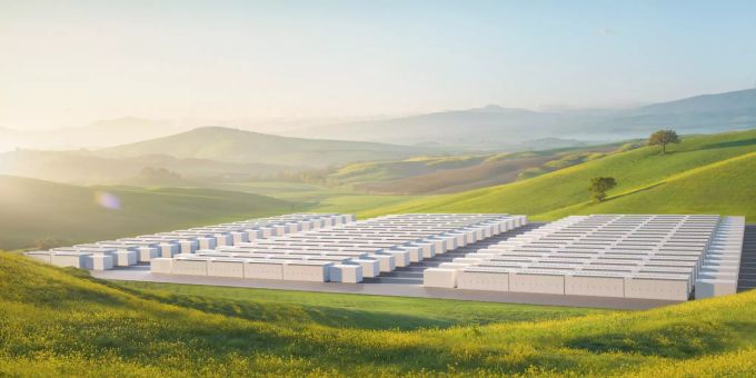 Tesla ist auch im Business der Speicherzellen tätig. Tesla Megapack