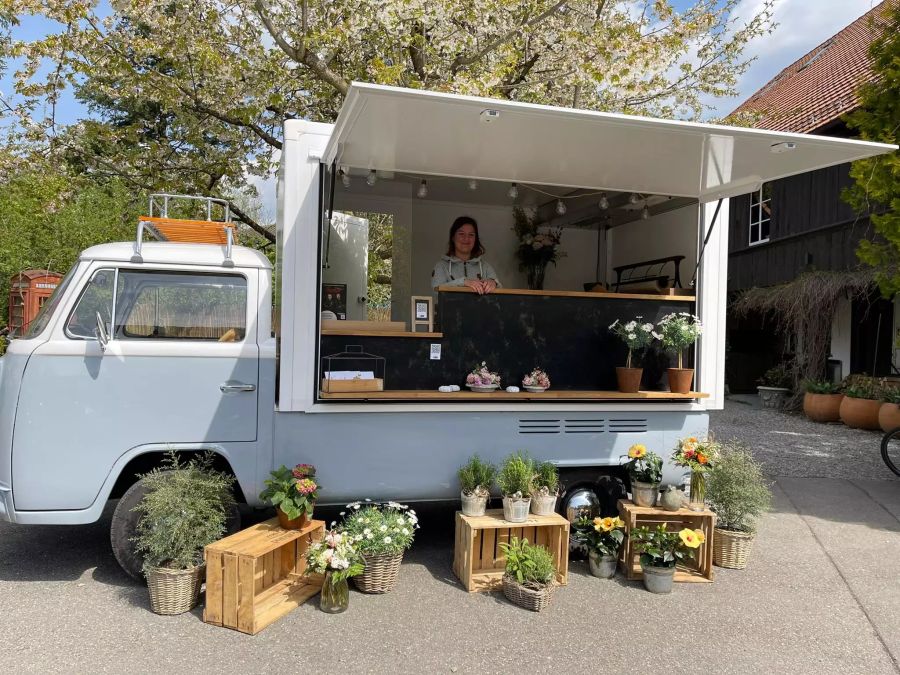 Mobiler Blumenladen