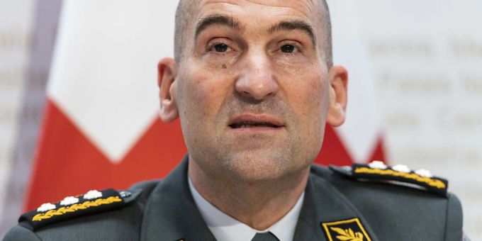 Armeechef Thomas Süssli hält einen Notvorrat für alle Fälle für sinnvoll. (Archivbild) Ukraine Krieg
