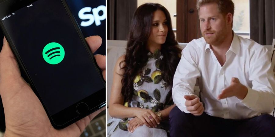 Meghan und Harry haben einen Millionen-Vertrag mit Spotify.