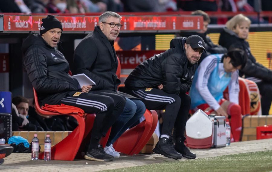 Der Schweizer führt die Eisernen auf Anhieb in die Bundesliga, heuer sogar in die Conference League.