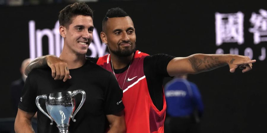 Nick Kyrgios Roger Federer