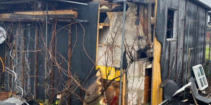 Beim Brand wurde niemand verletzt. Brand