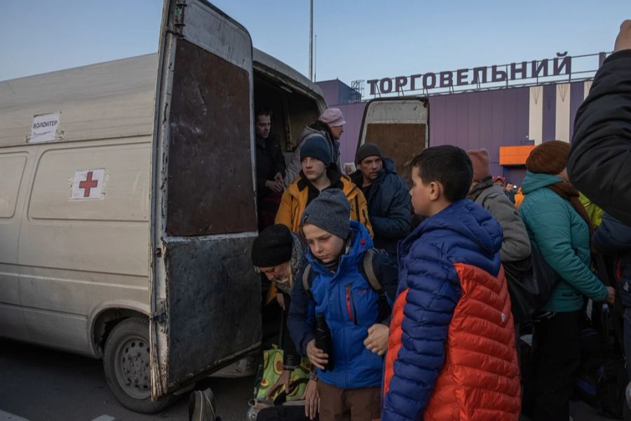 Viele Menschen aus der Ukraine befinden sich auf der Flucht.