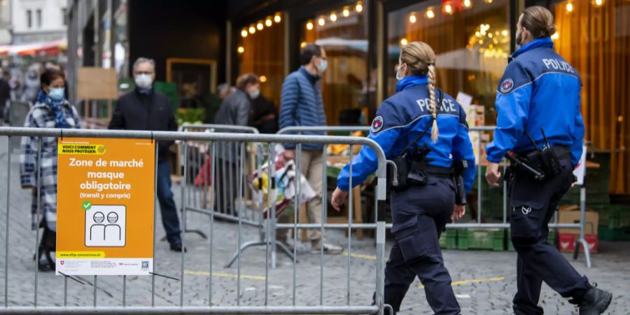 Maskenpflicht Bussen