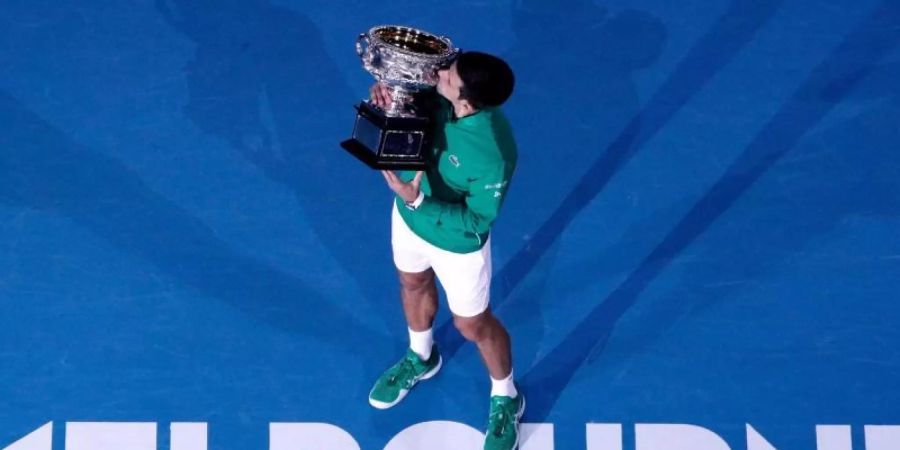 Der angedachte Starttermin der Australian Open ist wegen der Corona-Pandemie weiter fraglich. Foto: Andy Wong/AP/dpa