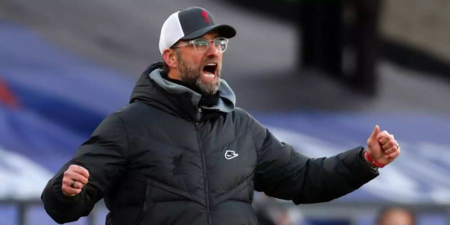 Durchlebte eine ereignisreiche Woche: Liverpool-Coach Jürgen Klopp. Foto: Clive Rose/PA Wire/dpa