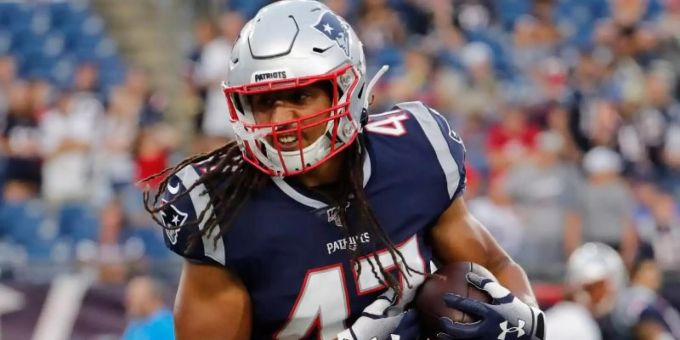 Jakob Johnson hat einen differenzierten Blick auf die Corona-Krise in der NFL. Foto: Fred Kfoury Iii/Icon SMI via ZUMA Press/dpa Jakob Johnson hat einen differenzierten Blick auf die Corona-Krise in der NFL. Foto: Fred Kfoury Iii/Icon SMI via ZUMA Press/dpa