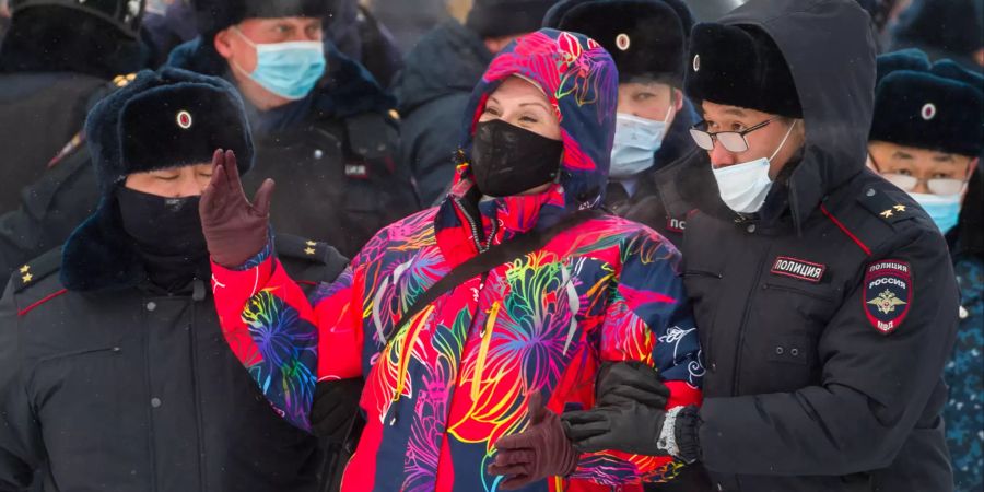 Proteste in Russland