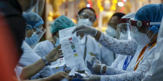 Trotz Corona - Parlamentswahlen in Myanmar (Birma) fanden statt