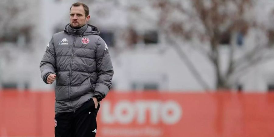 Gibt im Rhein-Main-Duell gegen Eintracht Frankfurt seine Premiere als Mainzer Chefcoach: Bo Svensson. Foto: Marcel Lorenz/rscp-photo.net/Mainz 05/dpa