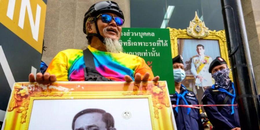 Demonstrant in Bangkok