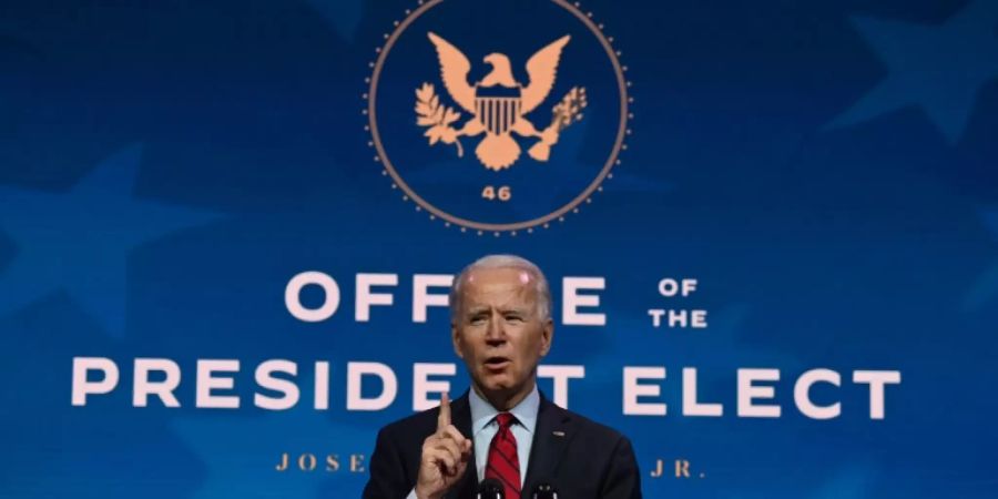 Künftiger US-Präsident Joe Biden