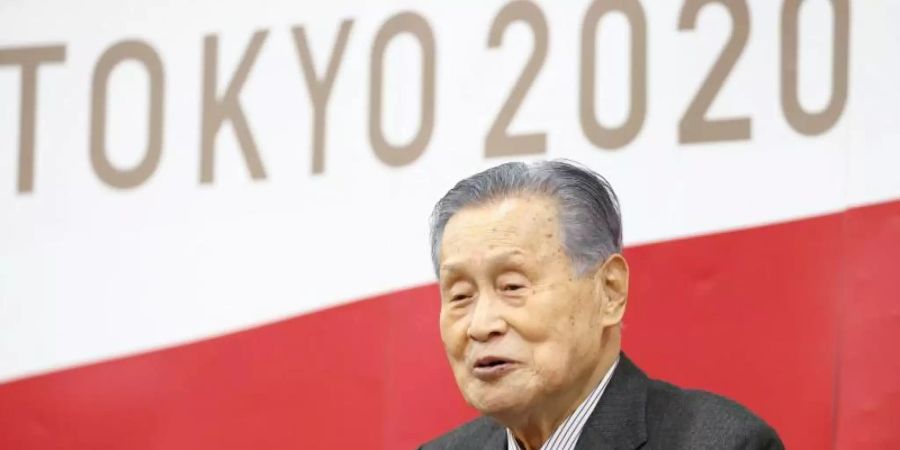 Präsident des Tokioter Organisationskomitees der Olympischen Spiele: Yoshiro Mori. Foto: --/kyodo/dpa