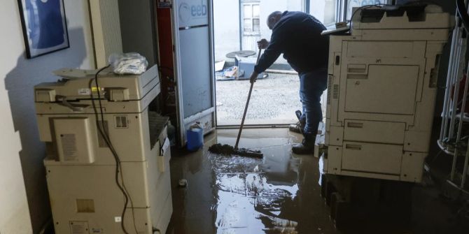 Nordfrankreich Überschwemmung