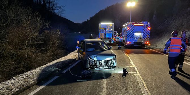 Unfall in Röschenz