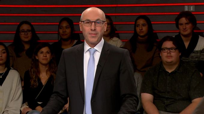 SVP-Nationalrat Manfred Bühler in der «Arena». arena