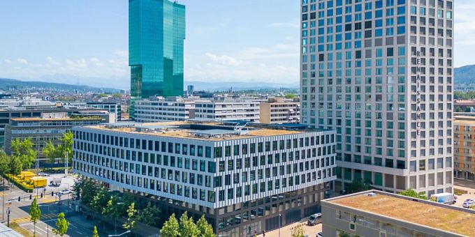 Das «Fifty-One»-Gebäude bietet Platz für rund 1500 Angestellte. (Bild SPS) Das «Fifty-One»-Gebäude bietet Platz für rund 1500 Angestellte. (Bild SPS)