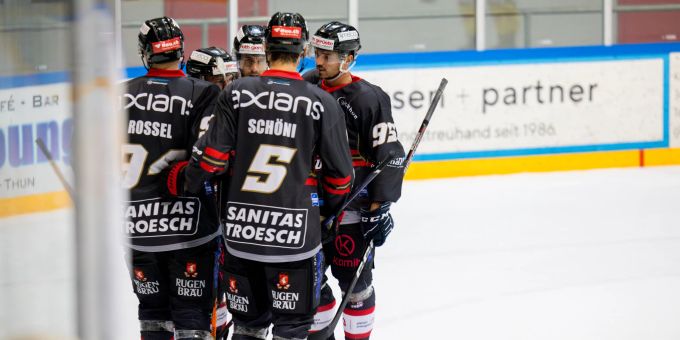 Ohne zu brillieren - EHC Thun feiert siebten Sieg in Folge