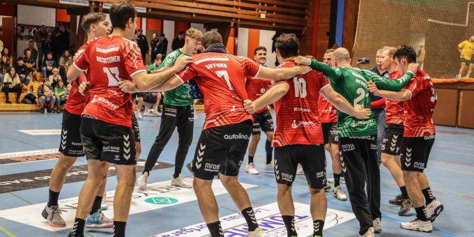 HSG Baden-Endingen gewann am 11. November 2023 gegen SG GS/ Kadetten Espoirs SH mit 34:27.