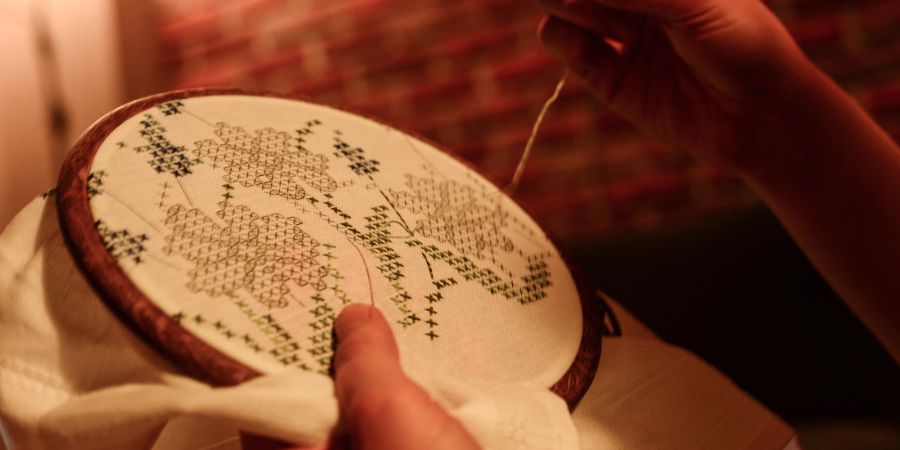 Kreuzstich Handarbeitstechnik mit alter Tradition Nau Living