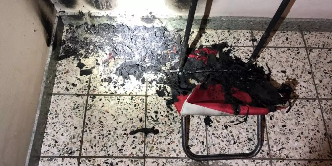 Reinach BL: Brandfall im Eingangsbereich Reinach BL: Brandfall im Eingangsbereich