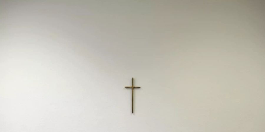 Kreuz an einer Wand