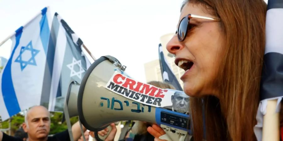 Protest gegen Netanjahu