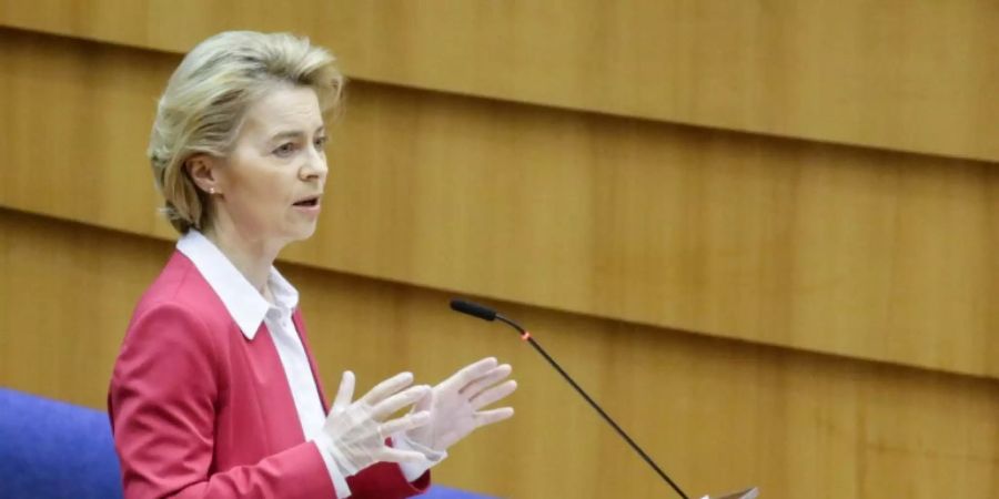 EU-Kommissionspräsidentin Ursula von der Leyen