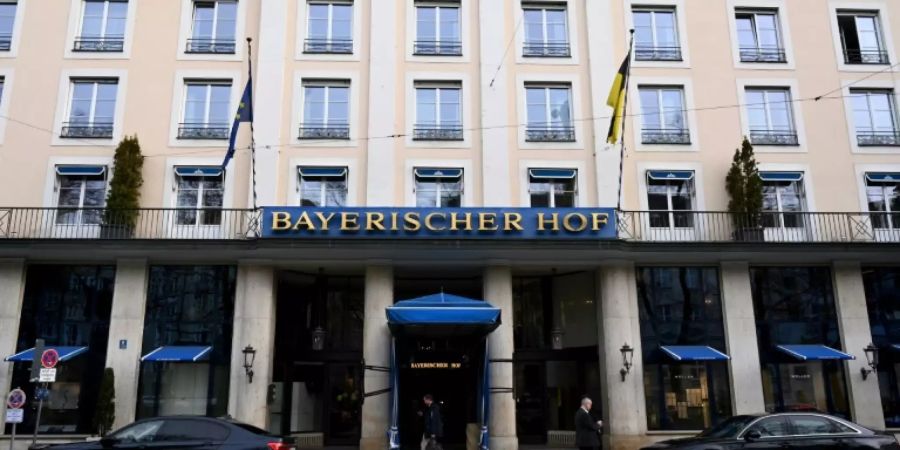 Münchner Sicherheitskonferenz im Bayerischen Hof